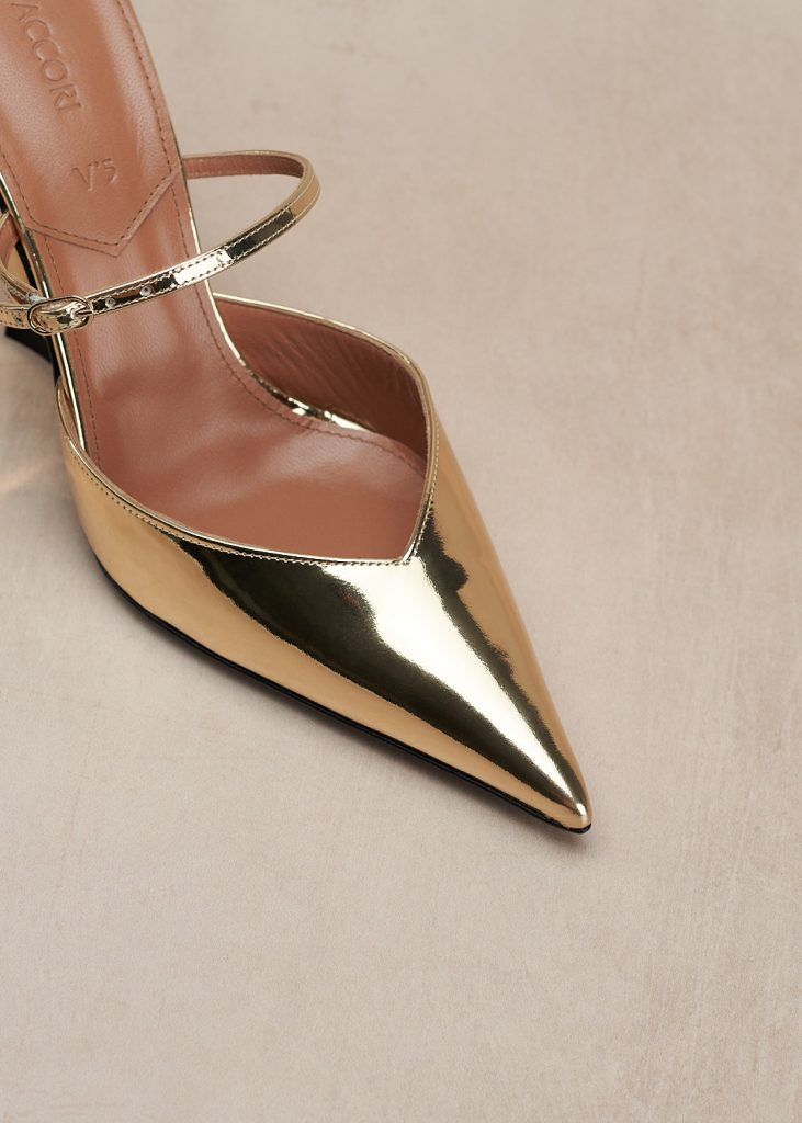 D'accori Ruby Mule Liquid Gold