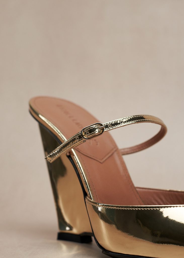 D'accori Ruby Mule Liquid Gold