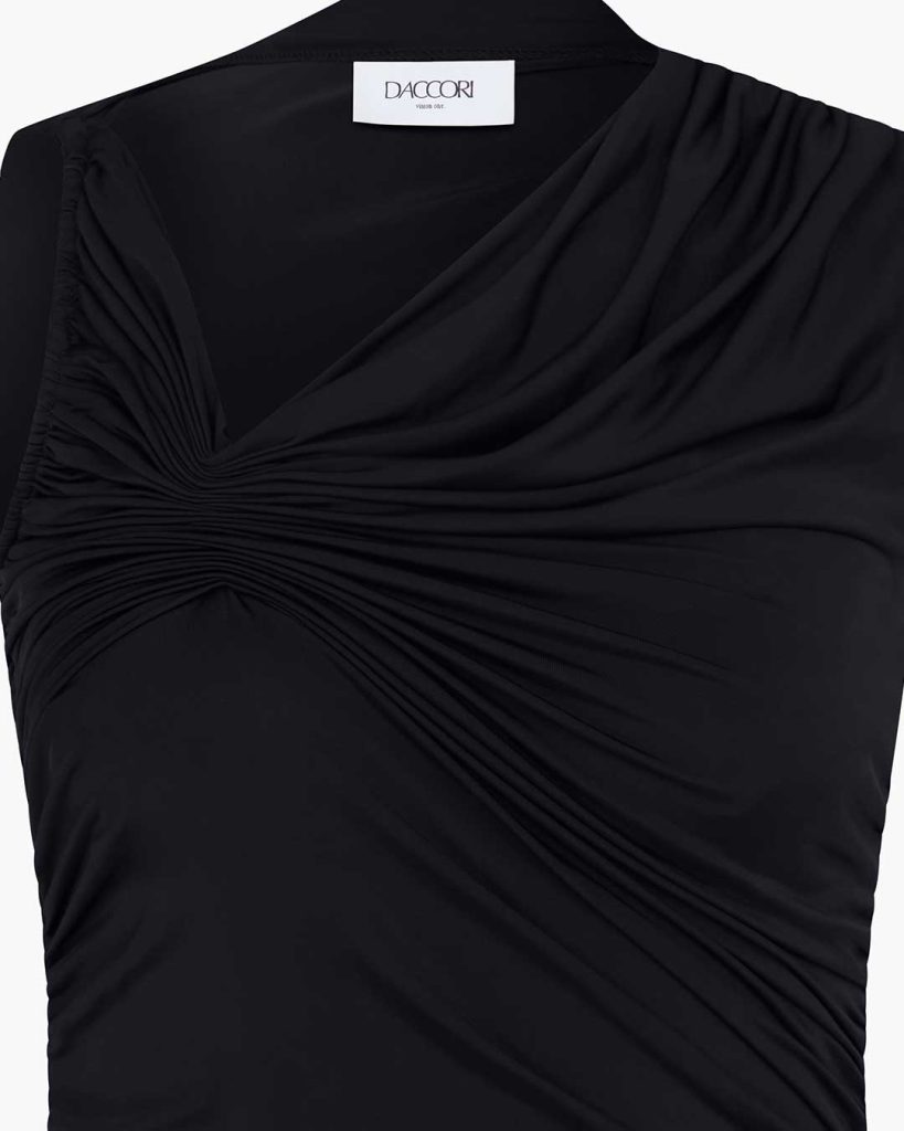 D'accori Rumi Top Pure Black