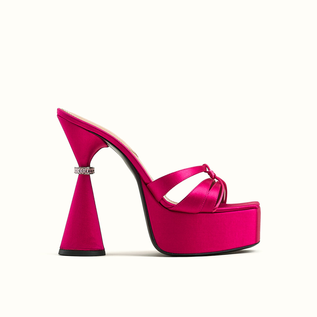 D'accori Sienna Mules Psycho Pink