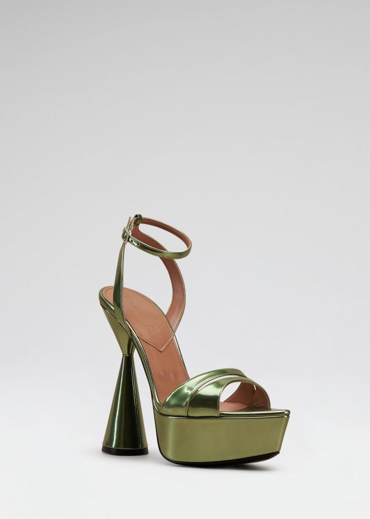 D'accori Skye Sandals Chameleon Green