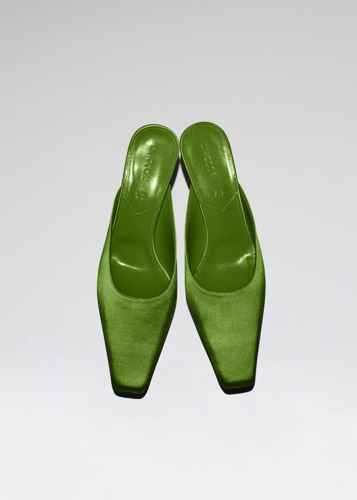 D'accori Storm Mule Dollar Green