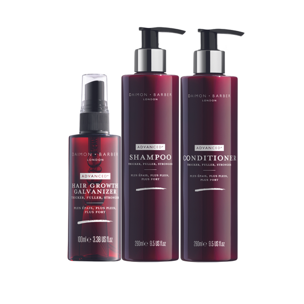 daimon barber Advanced+ Growth Trio