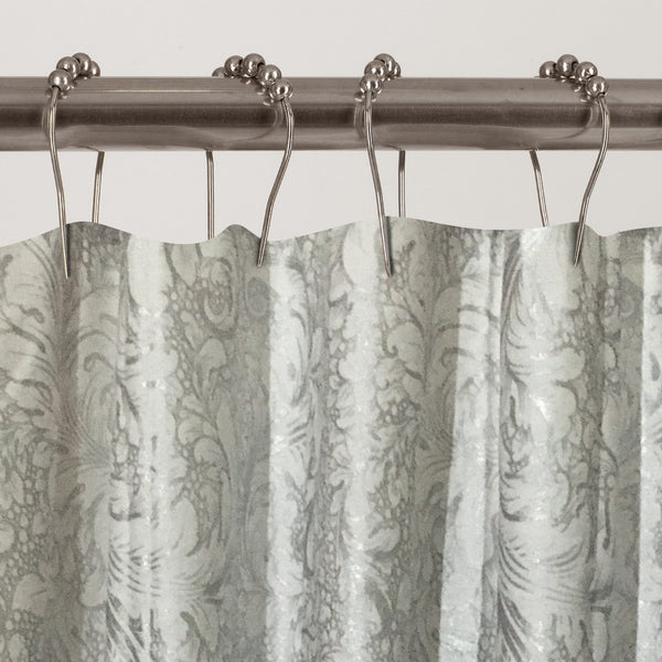 Dainty Home Dainty Home 100% Cotton Printed Baroque Designed 70" X 72" Shower Curtain