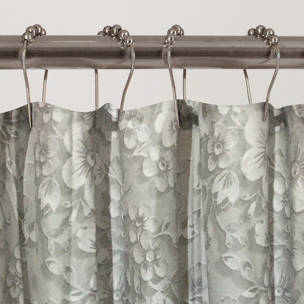 Dainty Home Dainty Home 100% Cotton Printed Floral Designed 70" X 72" Shower Curtain