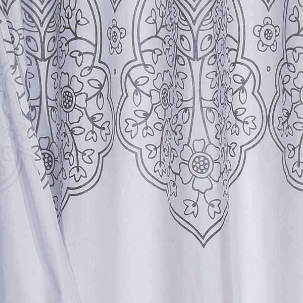 Dainty Home Dainty Home 100% Cotton Printed Palace Designed 70" X 72" Shower Curtain