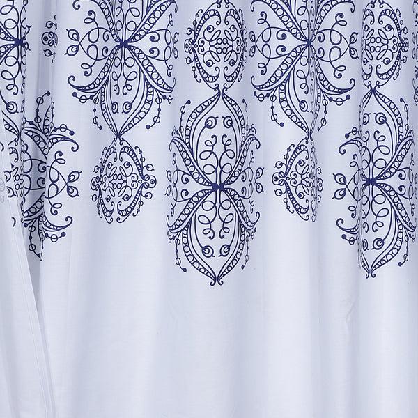 Dainty Home Dainty Home 100% Cotton Printed Royale Designed 70" X 72" Shower Curtain