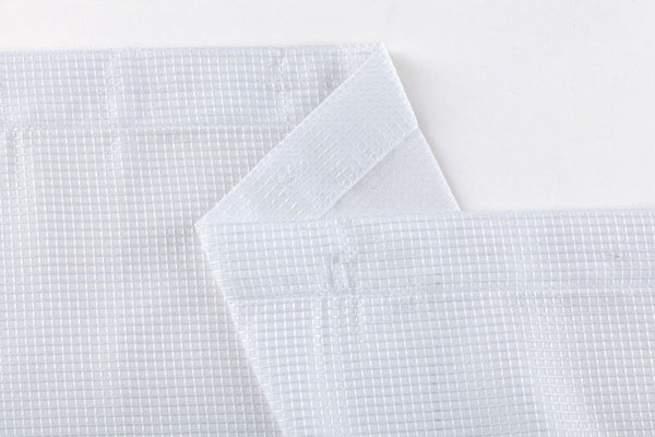 Dainty Home Dainty Home 13 Piece Bouquet Printed Waffle Weave Textured Shower Curtain And 12 Metal Rollerball Hooks