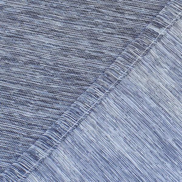 Dainty Home Dainty Home Barcelona Boho Sateen 3D Microstripes Design Room Darkening Grommet Panel Pair