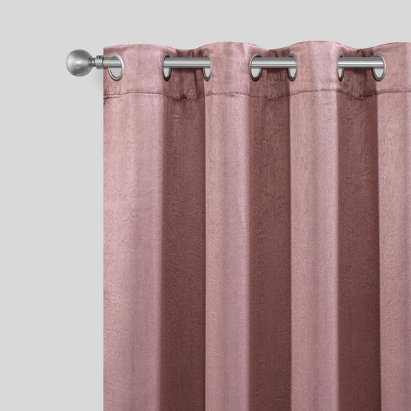 Dainty Home Dainty Home Brookville Textured 100% Blackout Luxurious Metallic Sheen Thermal Insulated Grommet Single Panel
