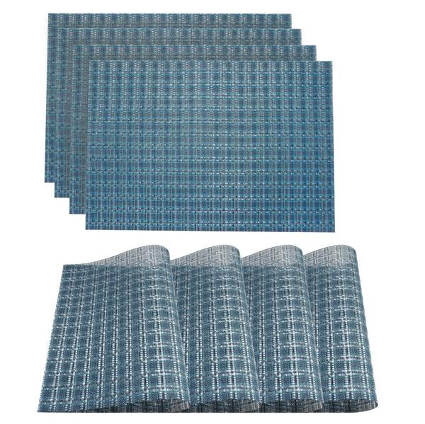 dainty home Dainty Home Checkers Woven Textilene Crossweave With Textured Geometric Checkers Pattern Reversible 13" x 19" Rectangular Placemats dainty home Dainty Home Checkers Woven Textilene Crossweave With Textured Geometric Checkers Pattern Reversible 13" x 19" Rectangular Placemats