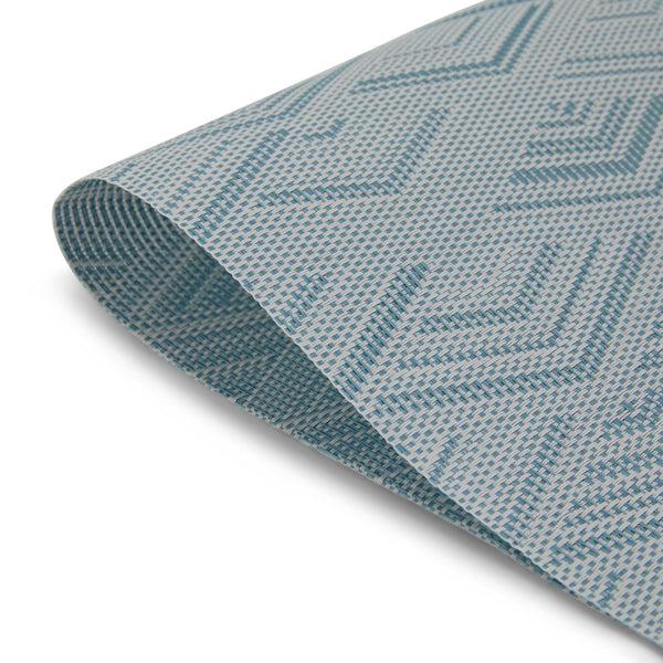 Dainty Home Dainty Home Diamond Woven Textilene Crossweave With Diamond Woven Design Reversible 12" X 18" Rectangular Placemats