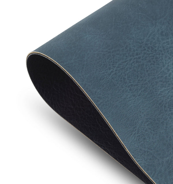 Dainty Home Dainty Home Florence Faux Leather Reversible 2 Color 12" X 18" Rectangular Placemat Set