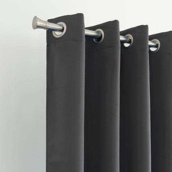 Dainty Home Dainty Home Hamden Solid Blackout Thermal Insulated Grommet Single Panel