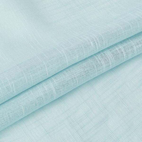 Dainty Home Dainty Home Hannah Solid Criss-Cross Weave Fabric Semi-Sheer Airy & Breathable Light Filtering Grommet Panel Pair