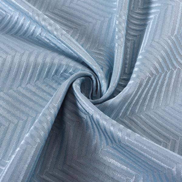 Dainty Home Dainty Home Latona Heavy Matelasse Fabric Shower Curtain With Cotton Feel And Chevron Pattern