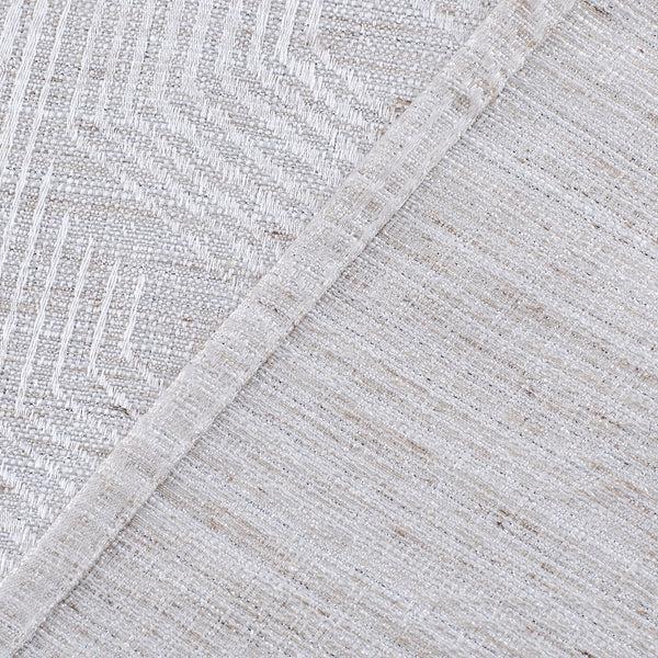 Dainty Home Dainty Home Lexington 3D Threaded Lurex Weaved Jacquard Design Room Darkening Grommet Panel Pair