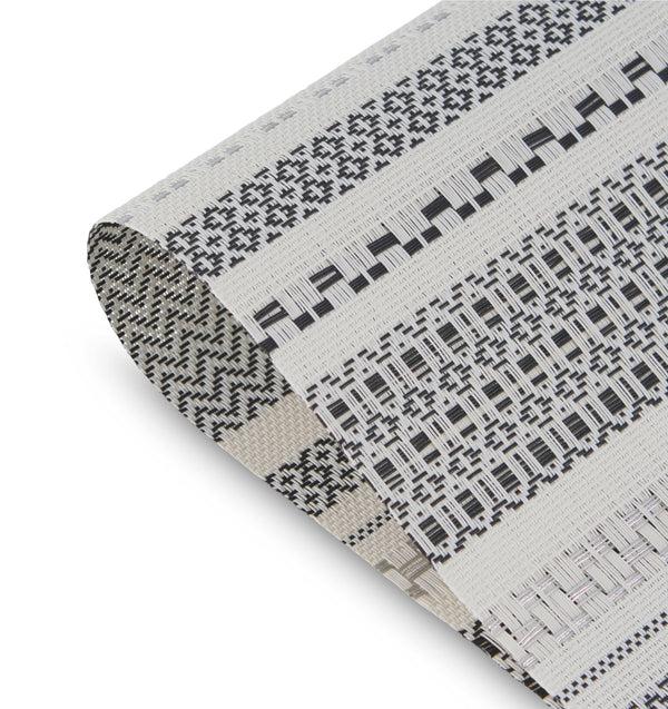 Dainty Home Dainty Home Maya Woven Texteline Textured Design Reversible 12" X 18" Rectangular Placemats Set Of 6