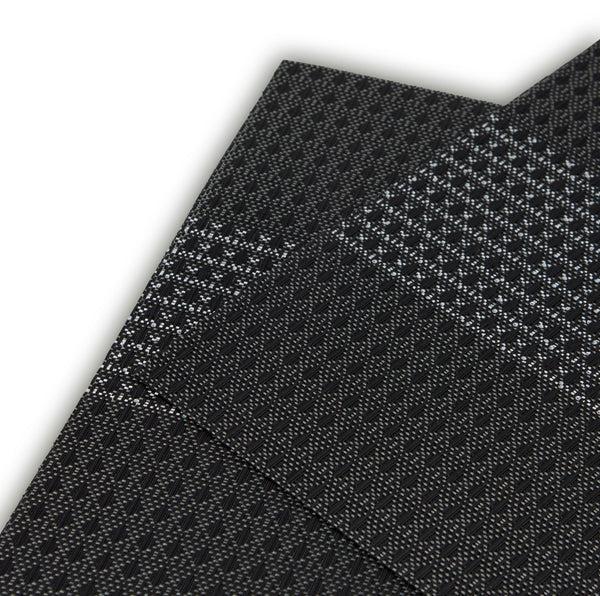 Dainty Home Dainty Home Milan Woven Texteline Textured Design Reversible 12" X 18" Rectangular Placemats Set Of 6