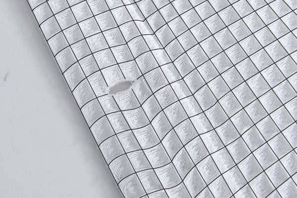 Dainty Home Dainty Home Piazza 100% Cotton Textured Waffle Weaved Solid Cotton Fabric 70" X 72" Shower Curtain