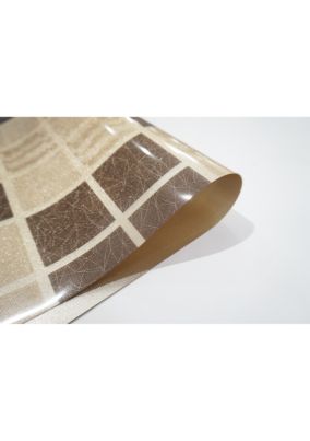 Dainty Home Dainty Home Shimmer Blocks Reversible Metallic Printed Set Of 4 Placemats