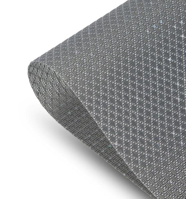 Dainty Home Dainty Home Sparkles Woven Texteline Textured Design Reversible 12" X 18" Rectangular Placemats Set Of 6