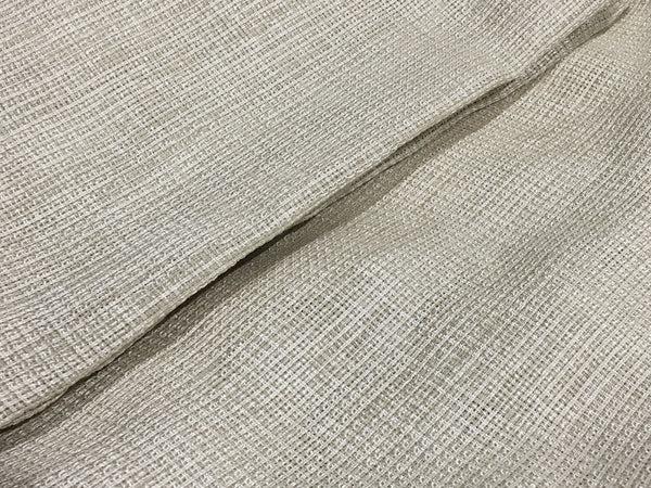 Dainty Home Dainty Home Spectrum Solid Textured Box Weave Designed Fabric Light Filtering Grommet Panel Pair