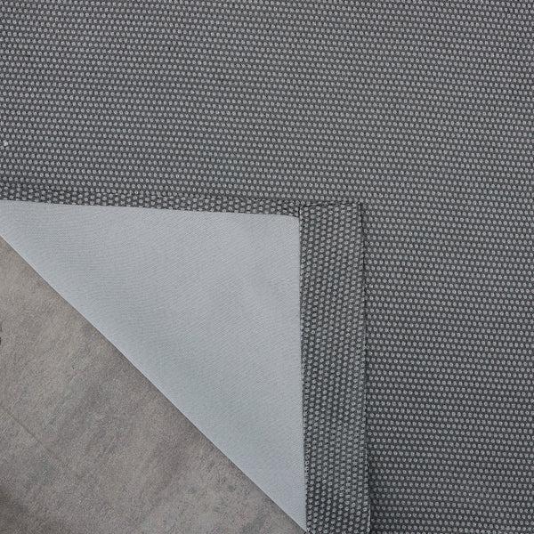 Dainty Home Dainty Home Stars Textured 3D Metallic Embossed Stars Thermal Insulated Blackout Grommet Panel Pair