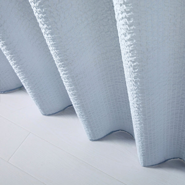 Dainty Home Dainty Home Tranquility Embossed Seersucker Designed 70" X 72" Shower Curtain