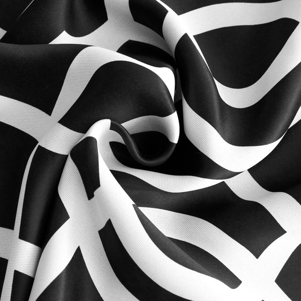 Dainty Home Dainty Home Trellis Printed 3D Designed Blackout Thermal Insulated Grommet Single Panel