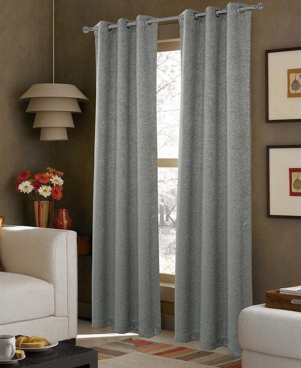 Dainty Home Dainty Home Ventura Woven Embossed Textured 3D Designed Thermal Insulated Blackout Grommet Panel Pair
