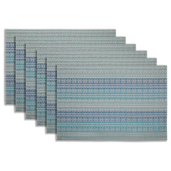 dainty home Dainty Home Yorkshire Woven Texteline Textured Design Reversible 12" x 18" Rectangular Placemats Set of 6 dainty home Dainty Home Yorkshire Woven Texteline Textured Design Reversible 12" x 18" Rectangular Placemats Set of 6