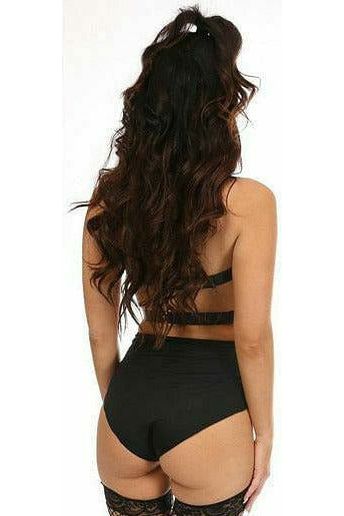 Daisy Beachwear Black/Gold Vegan Leather Body Harness