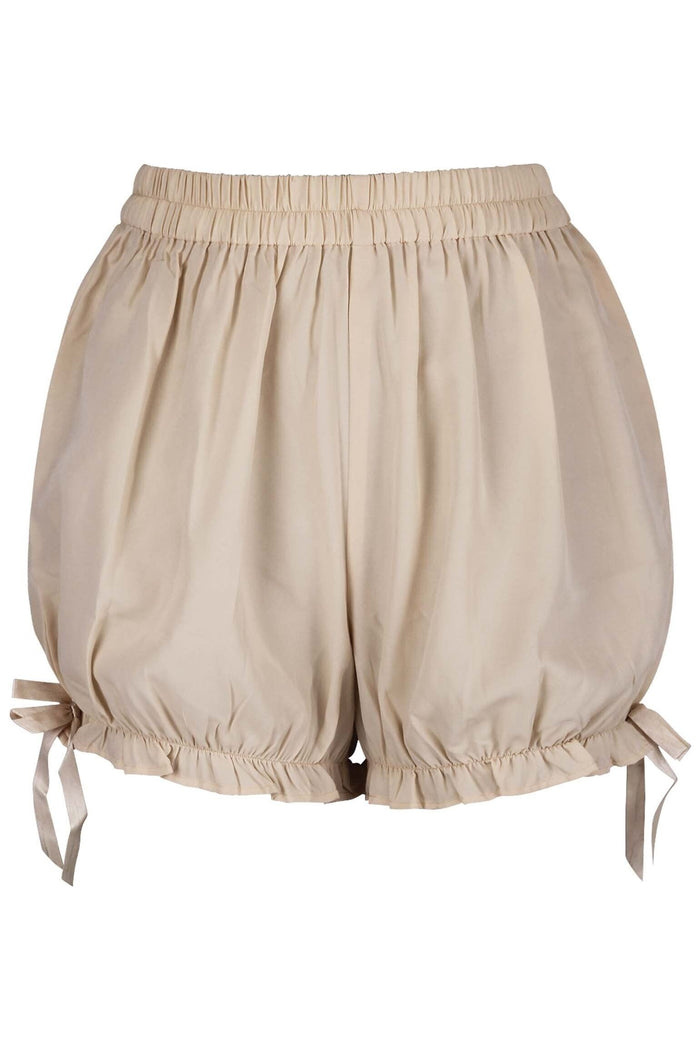 Daisy Beachwear Beige Crepe Bloomers