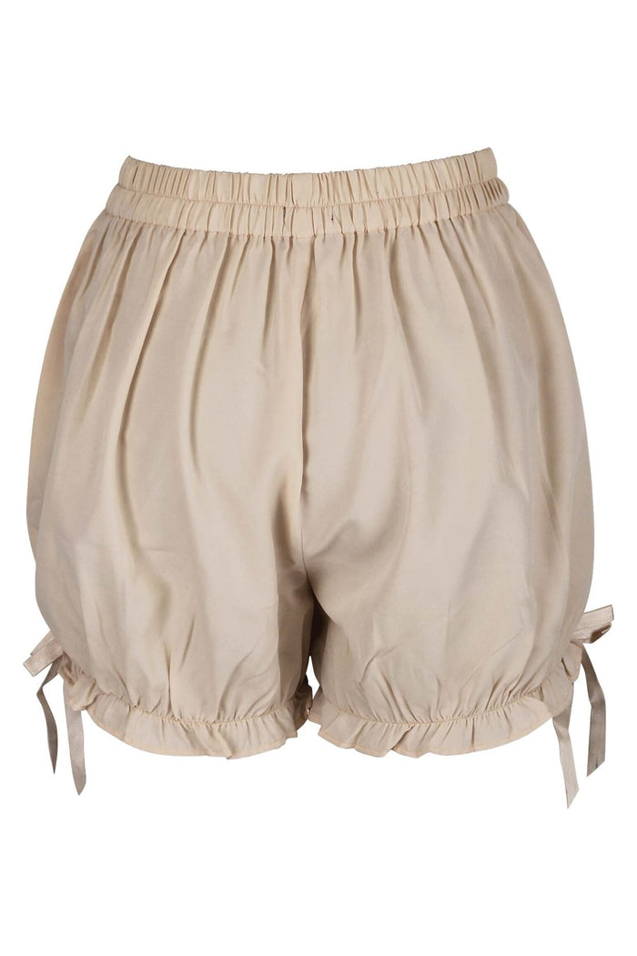 daisy beachwear Beige Crepe Bloomers