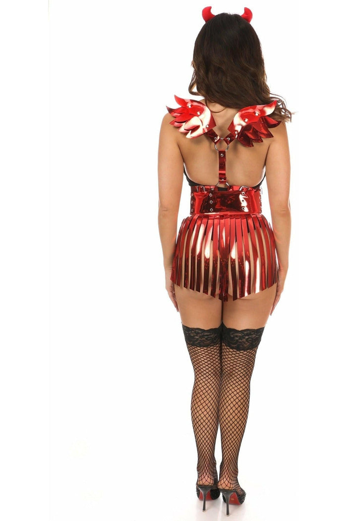 Daisy Beachwear Lavish 4 PC Sexy Devil Costume