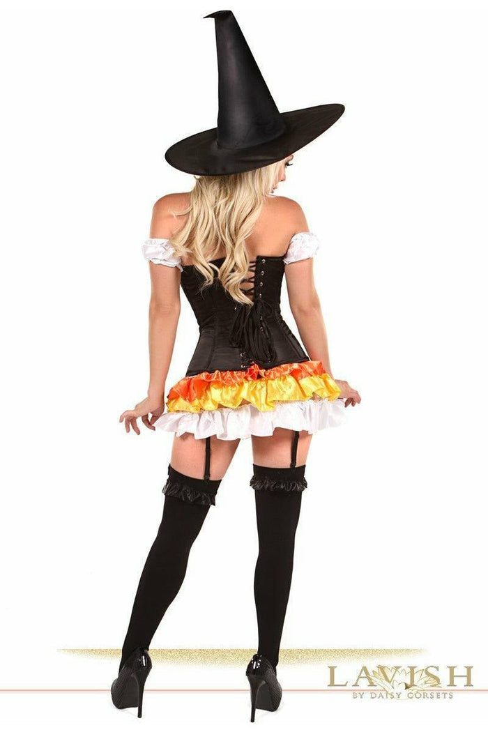 Daisy Beachwear Lavish 4 PC Witch Corset Costume