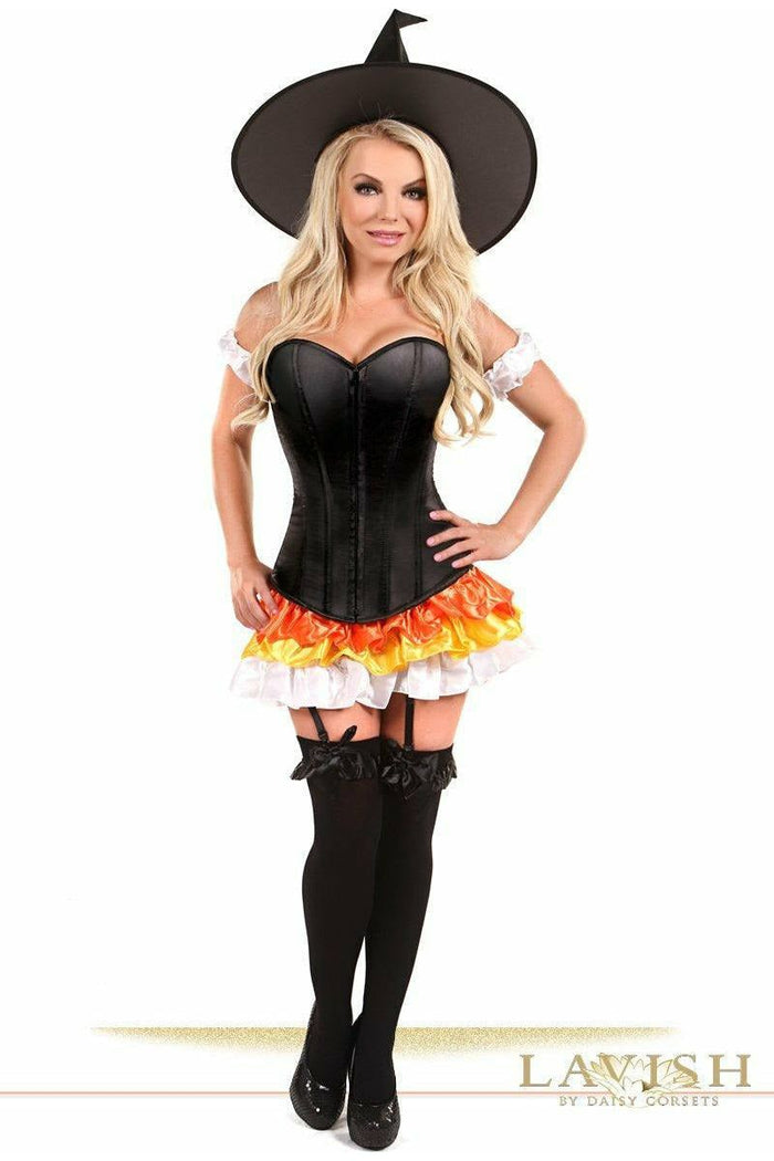 daisy beachwear Lavish 4 PC Witch Corset Costume