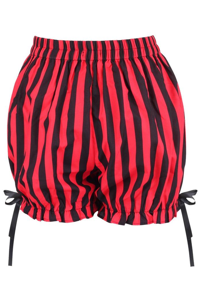 daisy beachwear Red/Black Striped Bloomers