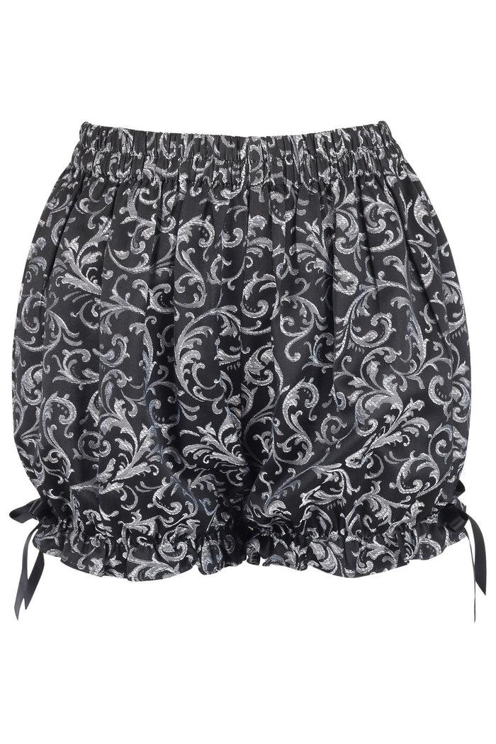 daisy beachwear Silver/Black Brocade Bloomers