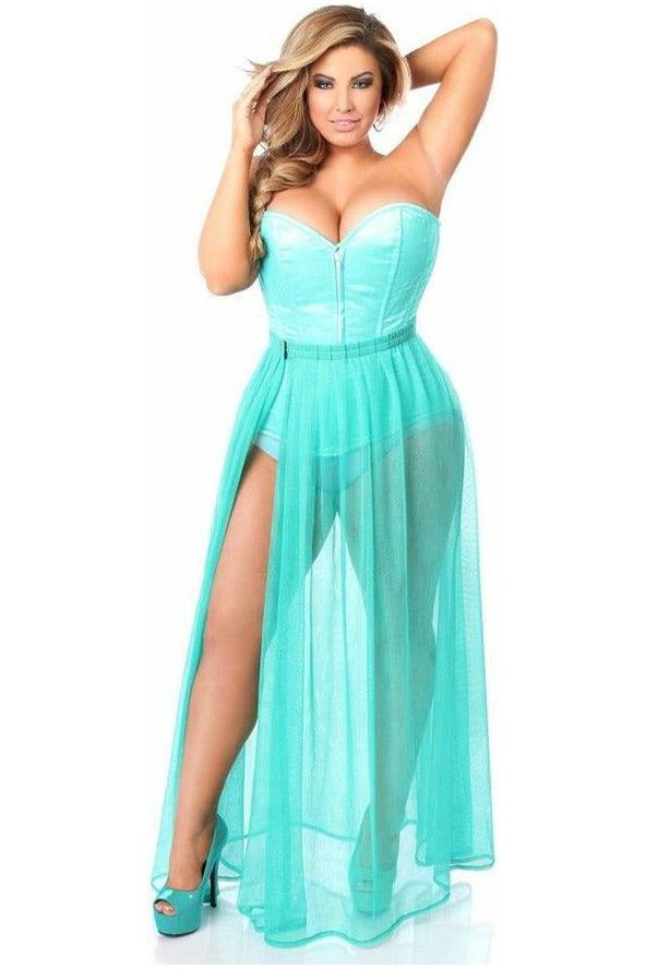 daisy beachwear Lavish 2 PC Ice Princess Corset Costume