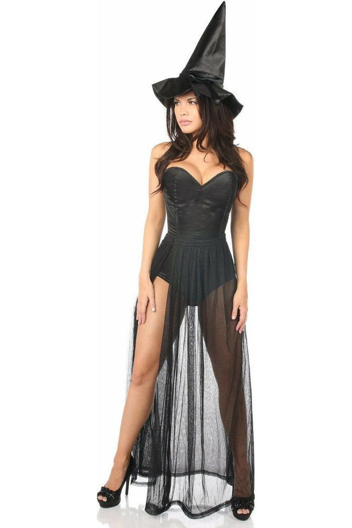 daisy beachwear Lavish 3 PC Evil Witch Corset Costume