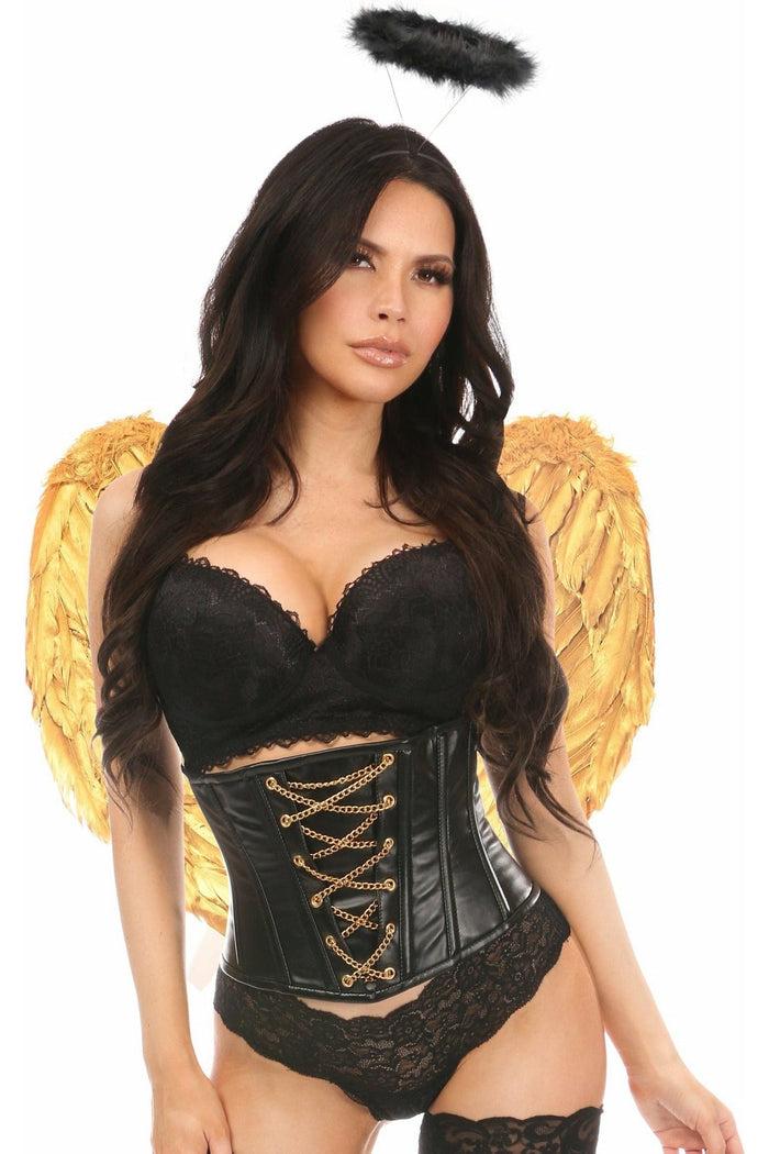 Daisy Beachwear Lavish 3 PC Gothic Angel Corset Costume