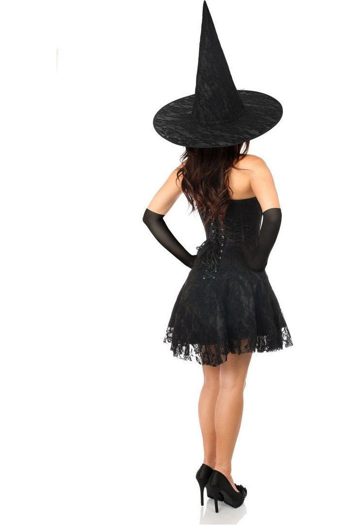 Daisy Beachwear Lavish 3 PC Sultry Witch Corset Dress Costume