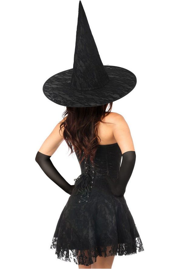 Daisy Beachwear Lavish 3 PC Sultry Witch Corset Dress Costume