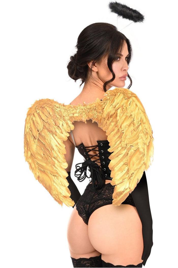 Daisy Beachwear Lavish 4 PC Golden Angel Corset Costume