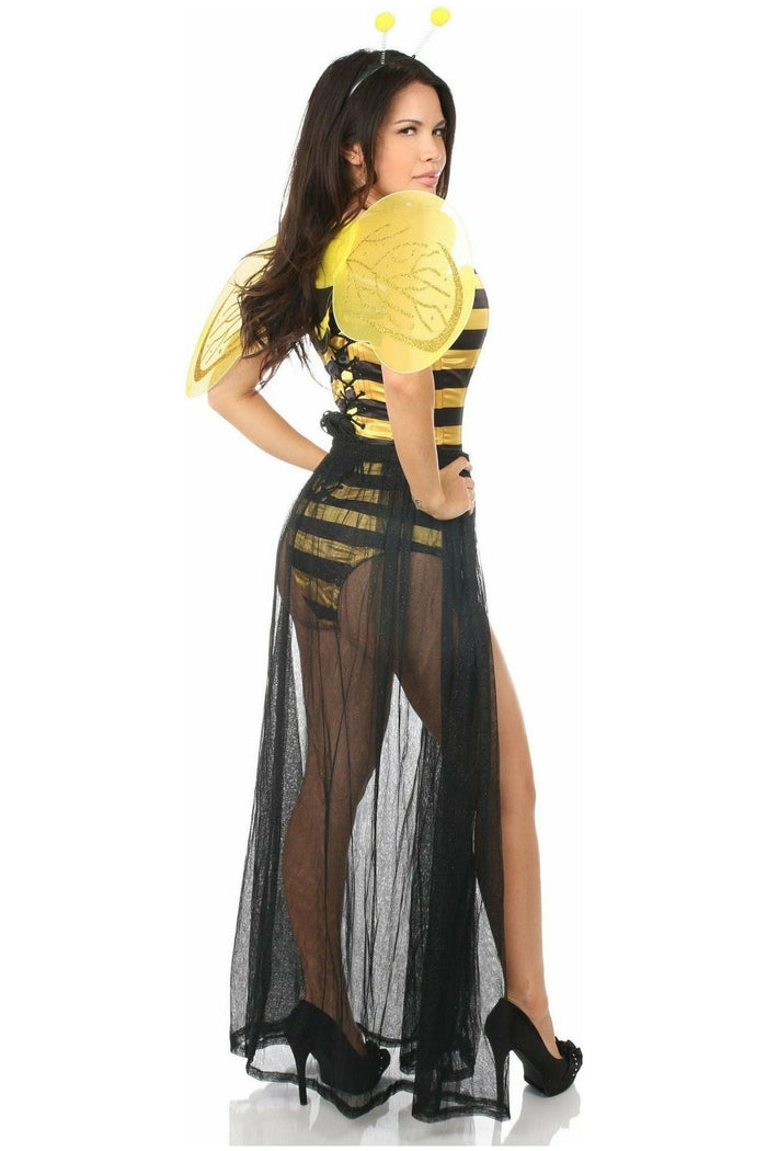 Daisy Beachwear Lavish 4 PC Sexy Bumblebee Corset Costume