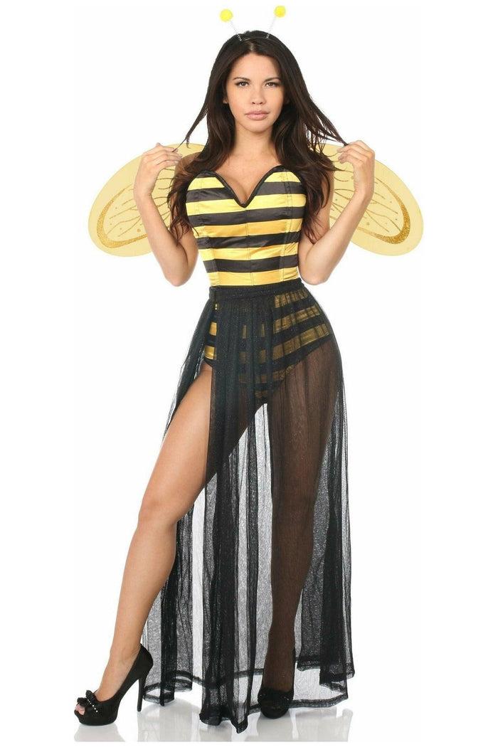 daisy beachwear Lavish 4 PC Sexy Bumblebee Corset Costume