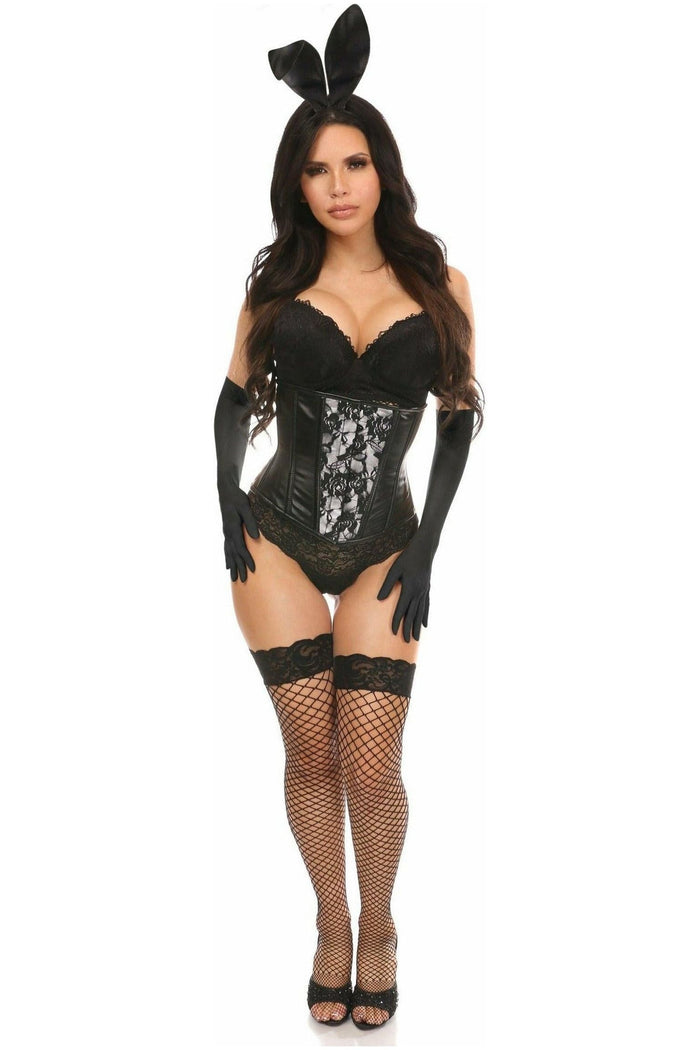 daisy beachwear Lavish 4 PC Sexy Bunny Corset Costume