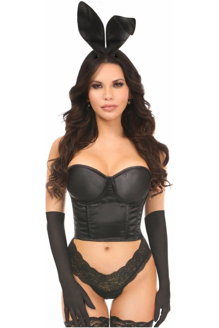 Daisy Beachwear Lavish 4 PC Sexy Bustier Bunny Costume